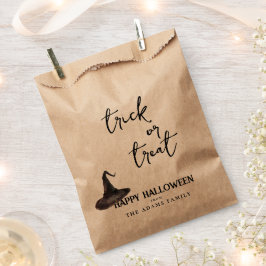 Trick oder behandeln benutzerdefinierten Familienn Geschenktütchen