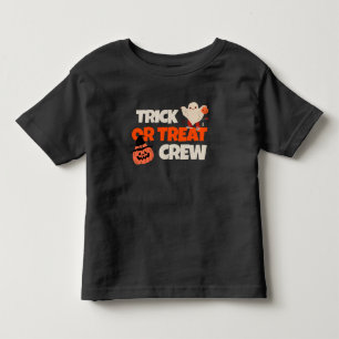 Trick oder behandeln Crew Kleinkind T - Shirt