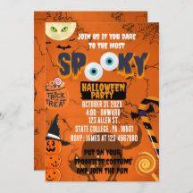 TRICK ODER BEHANDELN/SPOOKERHALLOWEEN-PARTY