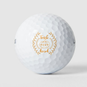 Trick oder Behandlung im Rahmen von Pflanze Golfball