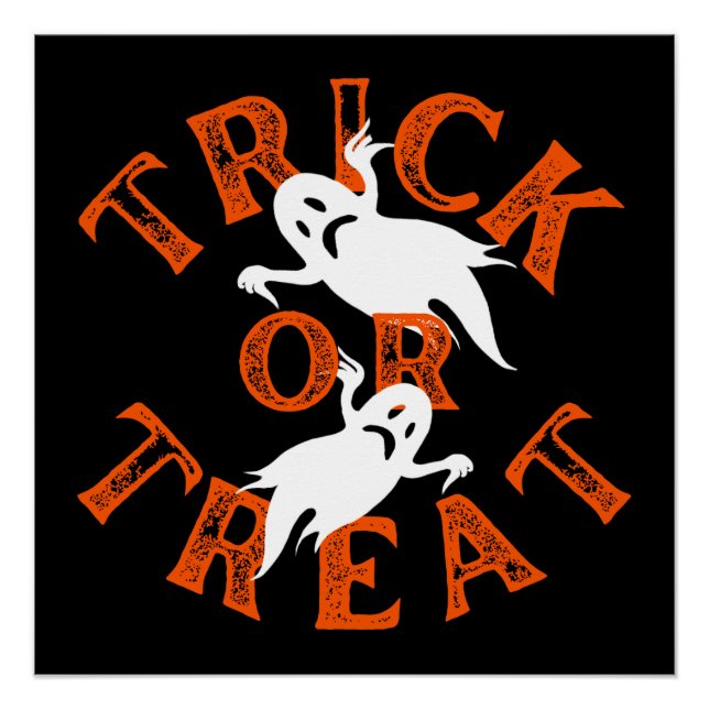 Trick oder Behandlung Poster (Vorderseite)