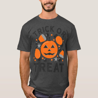 Trick oder Behandlung von Halloween-Trick oder -Be T-Shirt