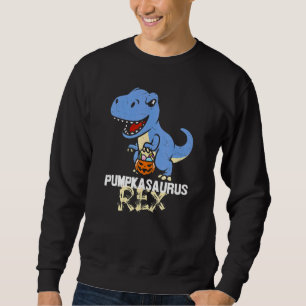 Trick oder Behandlung von Rex Dinosaurier Niedlich Sweatshirt