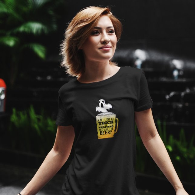 Trick oder Bier T-Shirt (Von Creator hochgeladen)