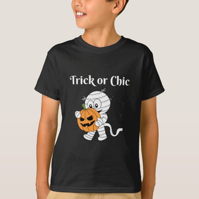 Trick oder Chic T-Shirt (Vorderseite)