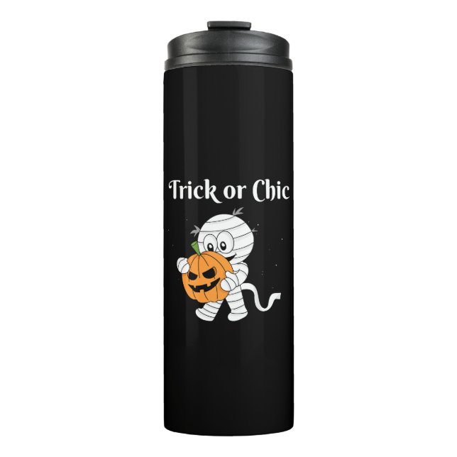 Trick oder Chic Thermosbecher (Vorderseite)