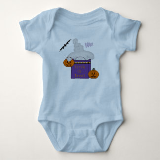 Trick oder Ghost in Bag Baby Bodysuit Strampler