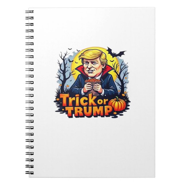 Trick oder Halloween Classic Notizblock (Vorderseite)