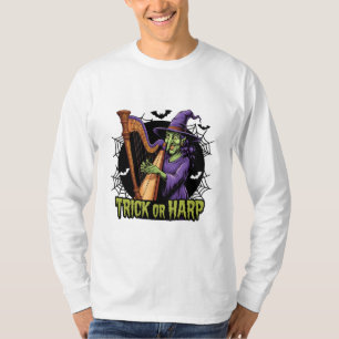 Trick oder Harfenspucke, Rotzunge, die Harfenhalm T-Shirt