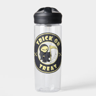 Trick oder Leckerbissen Halloween grimmigem Sensen Trinkflasche