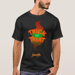 Trick oder Leckerbissen Halloween-Hemd T-Shirt