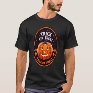 Trick oder Leckerbissen Halloween-Hemd T-Shirt