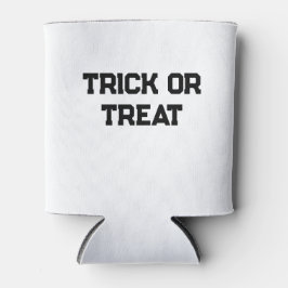 Trick oder. Leckerei Halloween schwarz schlicht Mi Dosenkühler