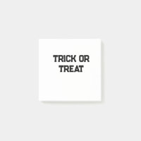 Trick oder. Leckerei Halloween schwarz schlicht Mi