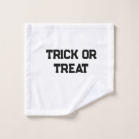 Trick oder. Leckerei Halloween schwarz schlicht Mi