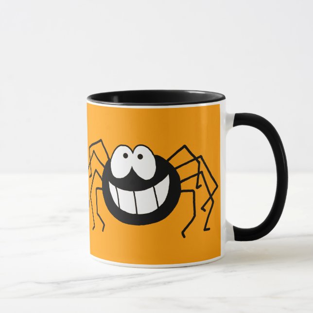 Trick-oder Leckerei-Spinne Tasse (Rechts)