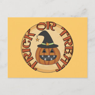 Trick oder Leckerei-T-Shirts und Geschenke Postkarte