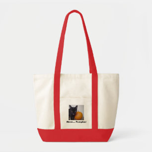 Trick-oder Leckerei-Tasche (Mmm… Kürbis) Tragetasche