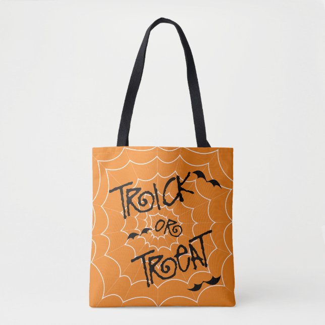 Trick-oder Leckerei-Taschen-glückliche Tasche (Vorderseite)