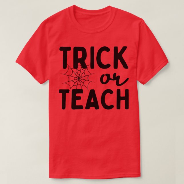 Trick oder Lehre 8 T-Shirt (Design vorne)