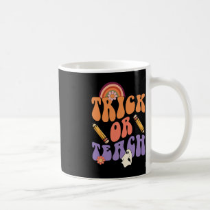 Trick oder Teach Retro Fall Halloween Kostüme Teac Kaffeetasse