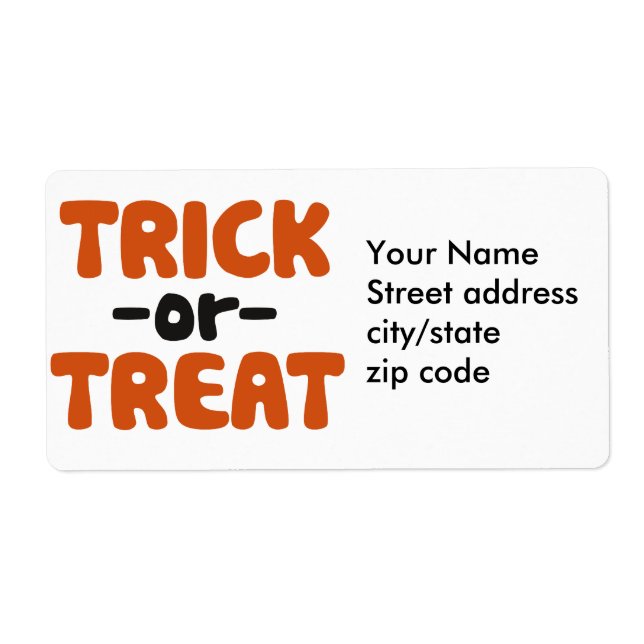 Trick oder Treat (Vorne)
