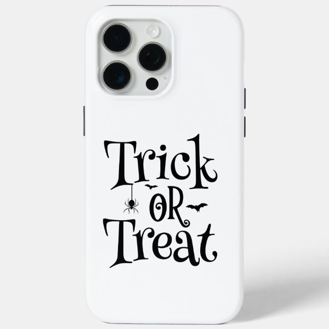 Trick oder Treat Apple iPhone 15 Pro Max Tough Cas Case-Mate iPhone Hülle (Rückseite)