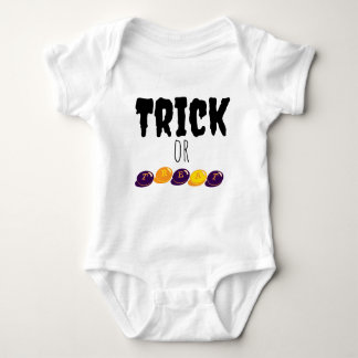 Trick oder Treat Baby Bodysuit Strampler
