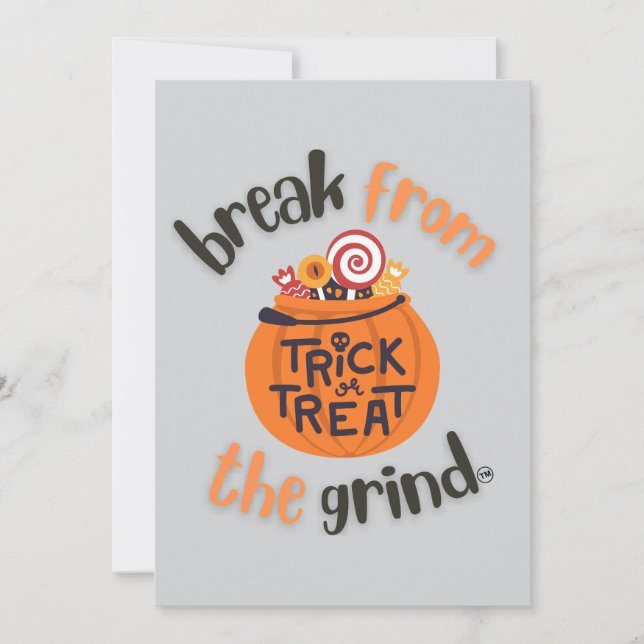 Trick oder Treat BFTG Einladung (Vorderseite)