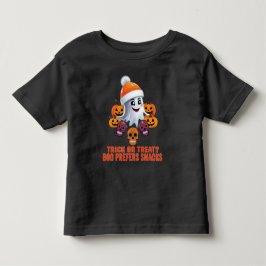 Trick oder Treat Boo Funny Quote Halloween-Party Kleinkind T-shirt