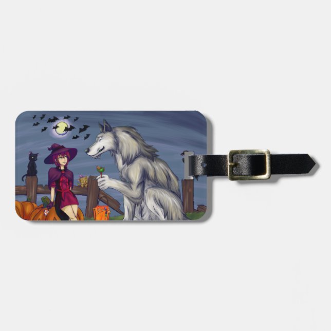 Trick oder Treat Buddies Gepäckanhänger (Vorderseite horizontal)