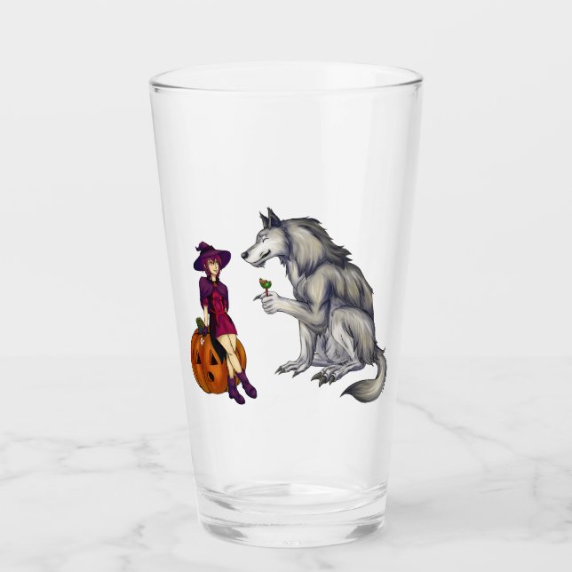 Trick oder Treat Buddies Glas (Vorderseite)