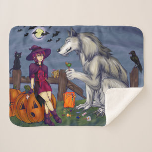 Trick oder Treat Buddies Sherpadecke