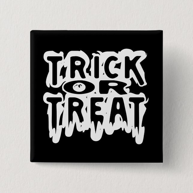 Trick oder Treat Button (Vorderseite)