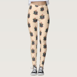Trick oder Treat Candy Cauldron Leggings