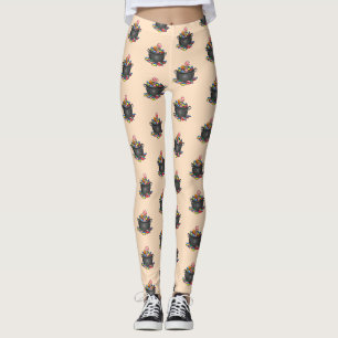 Trick oder Treat Candy Cauldron Leggings