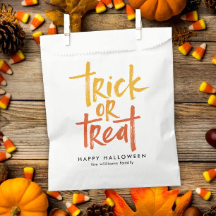 Trick oder Treat Candy Mais Halloween Geschenktütchen