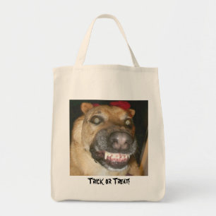 Trick oder Treat Dog! Tragetasche
