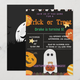 Trick oder Treat, Einladung zu Halloween