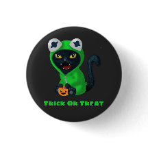 Trick oder Treat Frosch katzenhaltiges Kostüm
