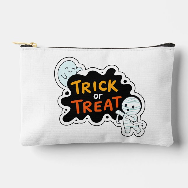 Trick oder Treat Fun Zubehörtasche (Vorderseite)
