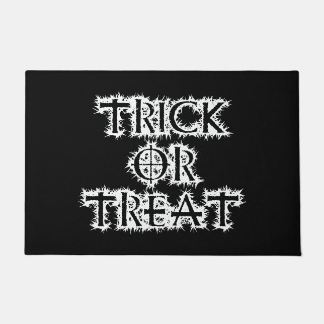 Trick oder Treat Fußmatte (Vorderseite)