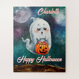 Trick oder Treat, Geister sind süß glücklich Hallo