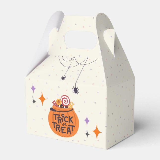 Trick oder Treat Geschenkschachtel (Vorderseite)