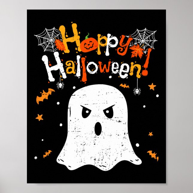 Trick oder Treat Ghost glückliche Halloween für Mä Poster (Vorne)