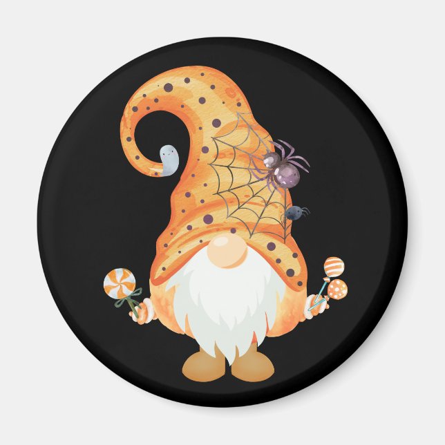 Trick oder Treat Gnome Magnet (Vorne)