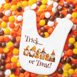 Trick oder Treat Gnomes Babylätzchen