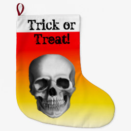 Trick oder Treat Halloween Bonbons Großer Weihnachtsstrumpf