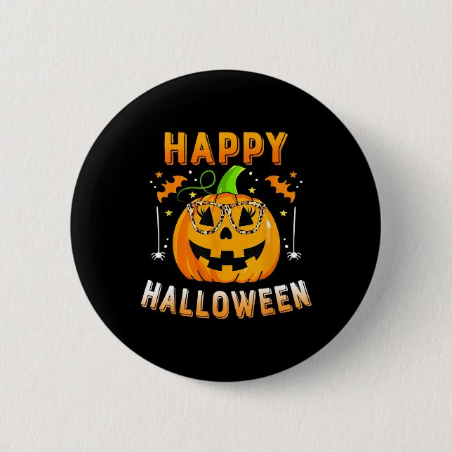 Trick oder Treat Halloween Button (Vorderseite)
