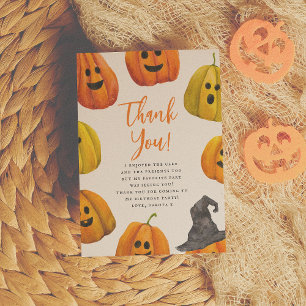 Trick oder Treat Halloween Geburtstag Danke